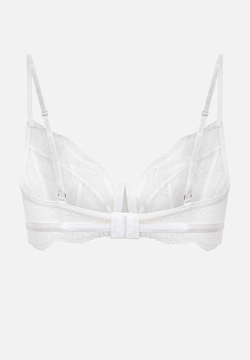 Hunkemoller - Isabelle ud bra - snow white