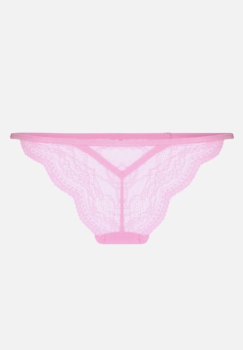 Hunkemoller - Isabelle string tr - lilac chiffon