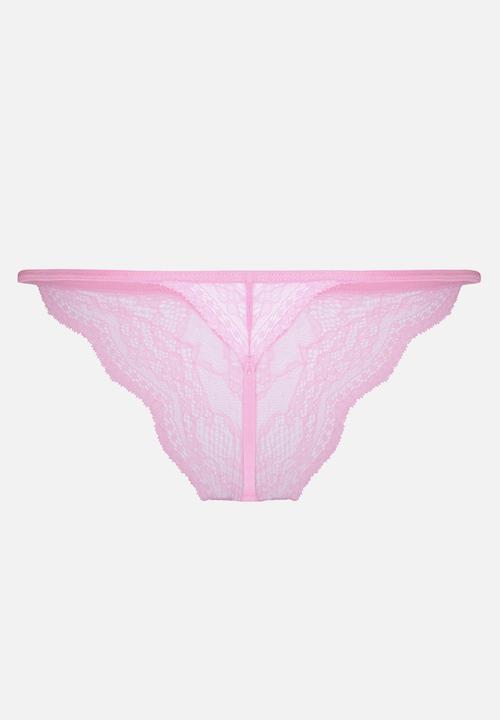 Hunkemoller - Isabelle string tr - lilac chiffon