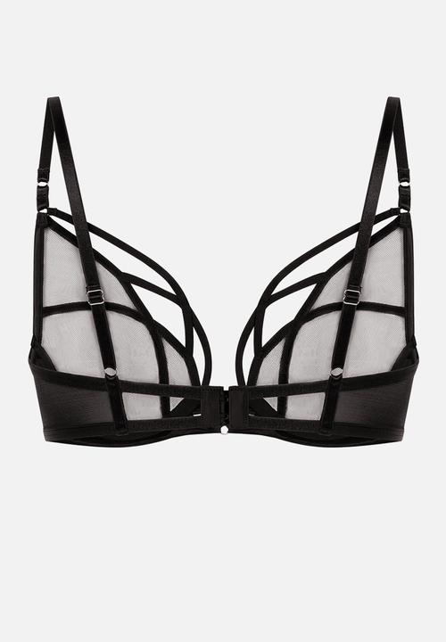 Hunkemoller - Jana up bra - caviar