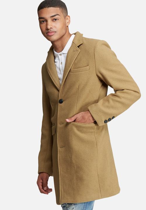 Bellfield - Soto long wool mix coat