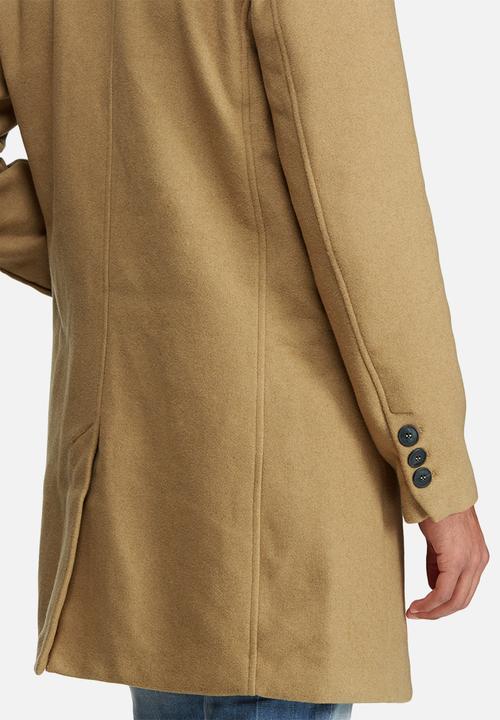 Bellfield - Soto long wool mix coat