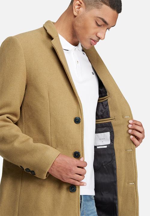 Bellfield - Soto long wool mix coat