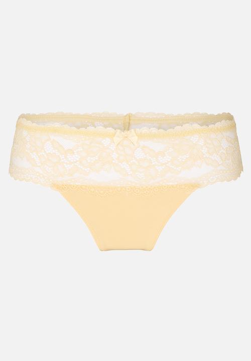 Hunkemoller - Florence bx string r - anise flower