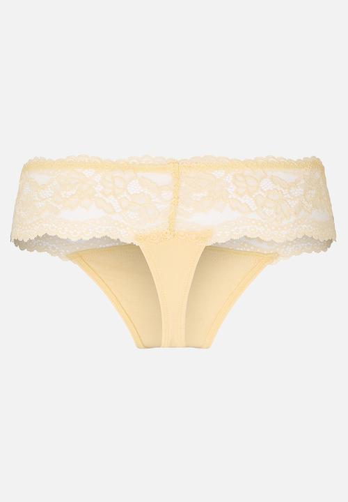 Hunkemoller - Florence bx string r - anise flower