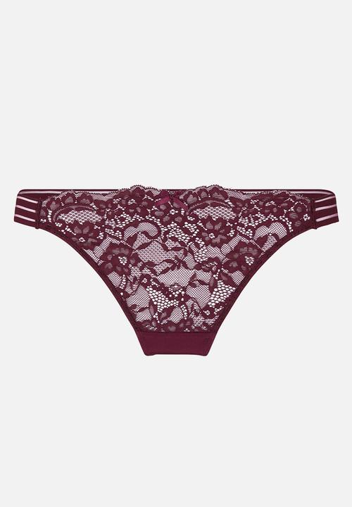 Hunkemoller - Sully hl string tr - fig