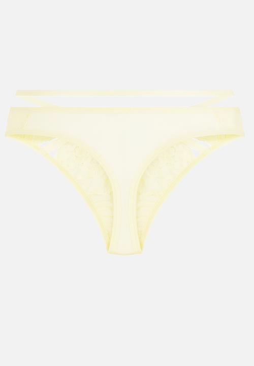 Hunkemoller - Wera string r - anise flower