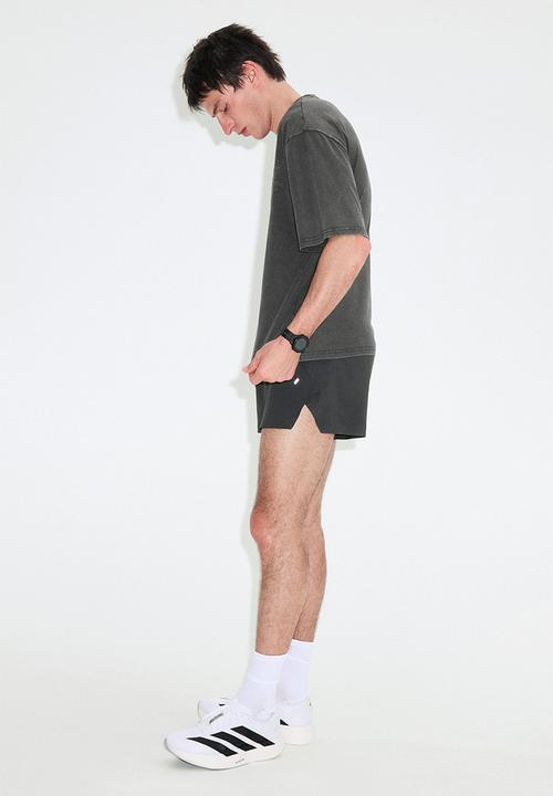 H&M - Boxy-style sports t-shirt with drymove? - dark grey