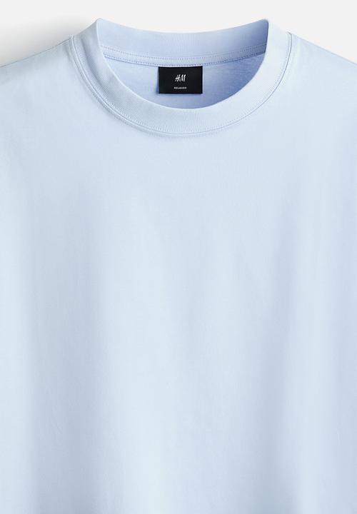 H&M - Relaxed fit t-shirt - light blue