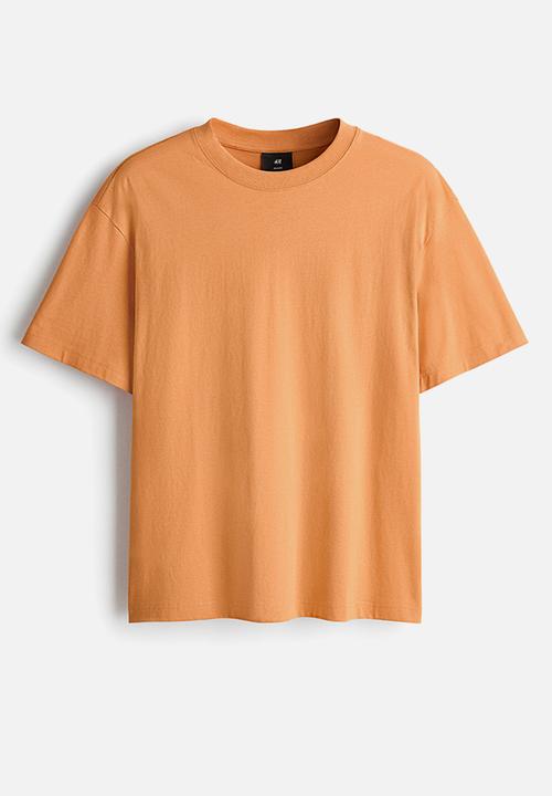 H&M - Relaxed fit t-shirt - orange