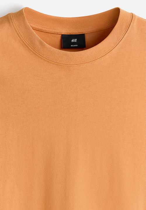 H&M - Relaxed fit t-shirt - orange