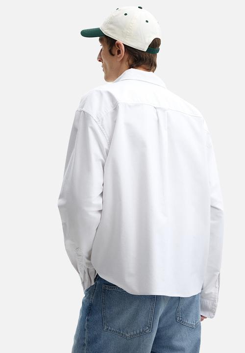 H&M - Relaxed fit oxford shirt - white