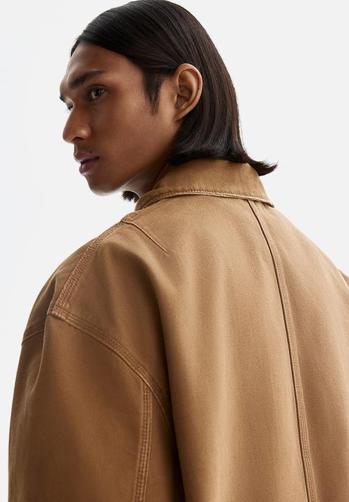 H&M - Collared jacket - dark beige