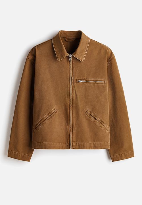 H&M - Collared jacket - dark beige