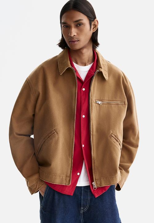 H&M - Collared jacket - dark beige