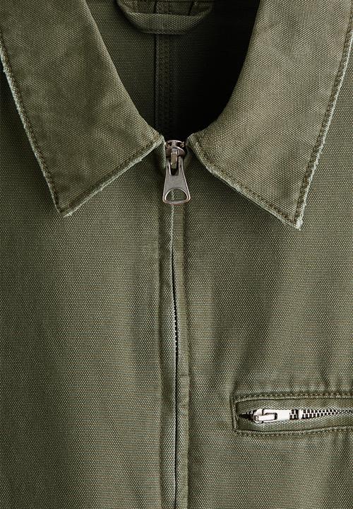 H&M - Collared jacket - khaki green