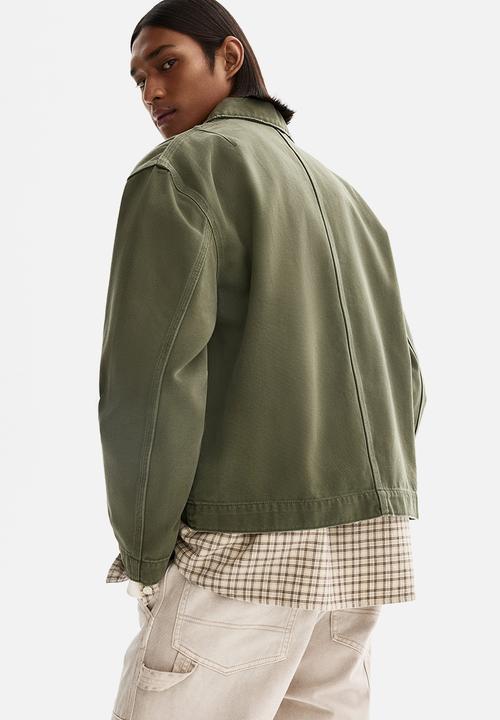 H&M - Collared jacket - khaki green