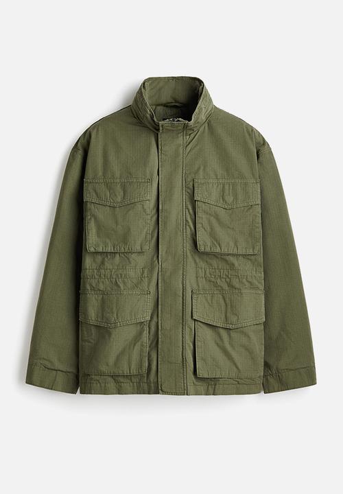 H&M - Cargo jacket - khaki green