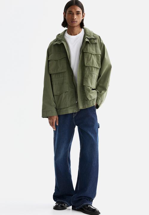 H&M - Cargo jacket - khaki green