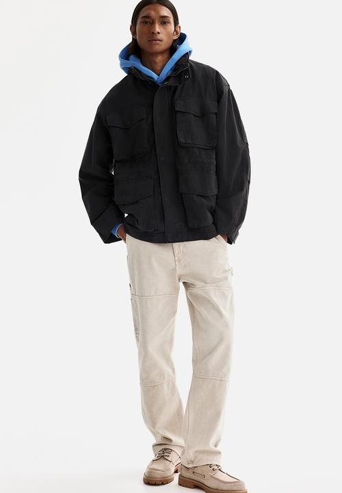 H&M - Cargo jacket - black