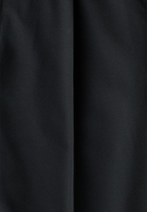 H&M - Loose fit tailored trousers - black