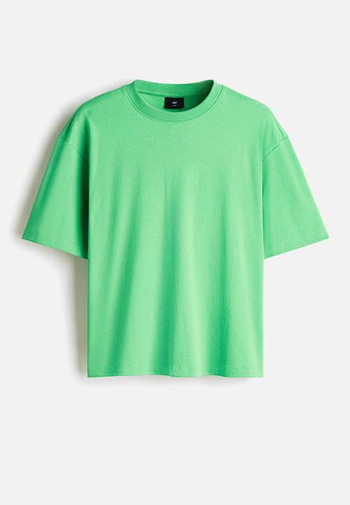 H&M - Oversized fit T-shirt - green