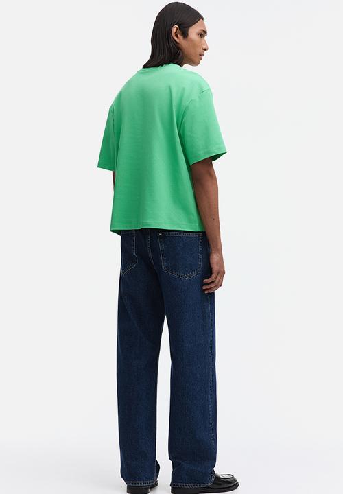 H&M - Oversized fit T-shirt - green