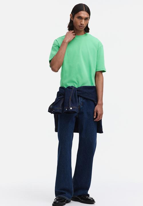 H&M - Oversized fit T-shirt - green