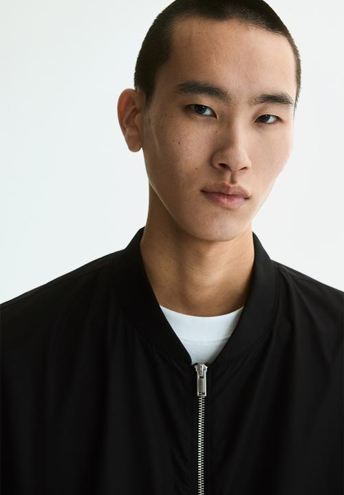 H&M - Lightweight bomber jacket - black