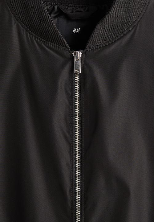 H&M - Lightweight bomber jacket - black