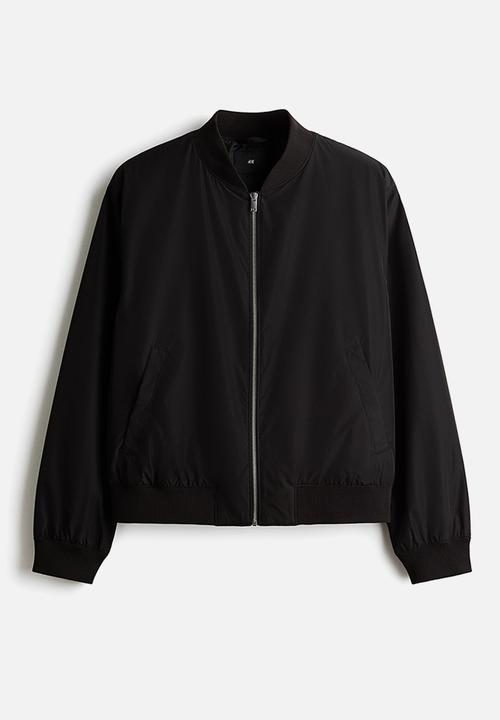 H&M - Lightweight bomber jacket - black