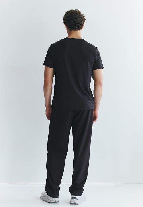 H&M - Regular fit track pants with drymove™ - black