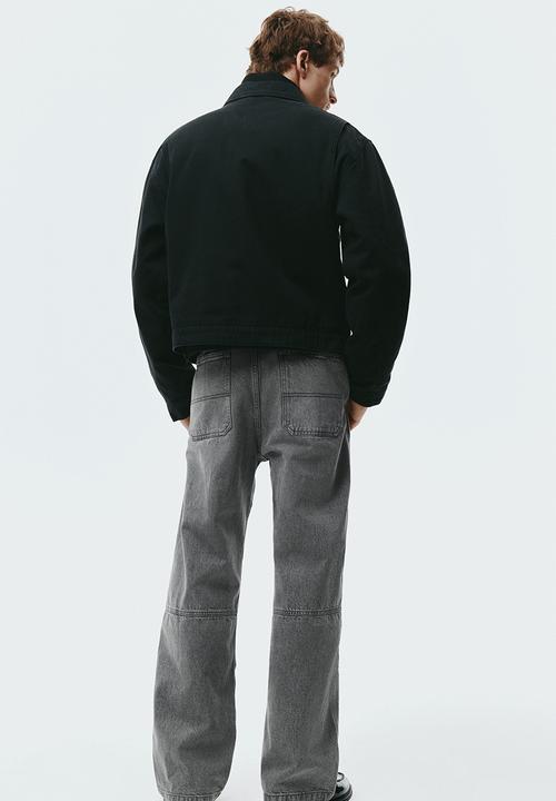 H&M - Loose fit worker jeans - grey