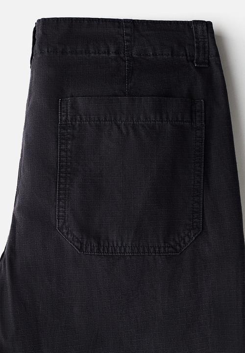 H&M - Relaxed fit trousers - dark grey