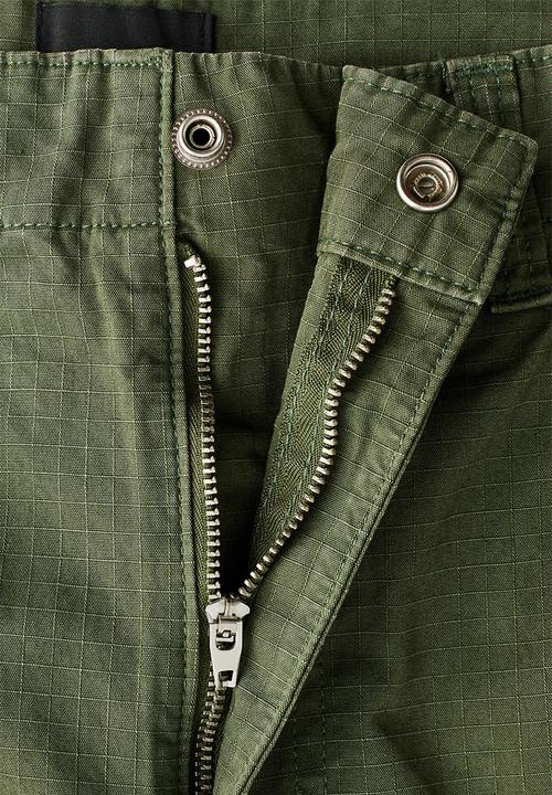 H&M - Relaxed fit trousers - khaki green