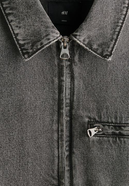 H&M - Denim jacket - grey