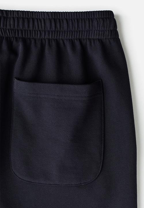 H&M - Regular fit sweatshorts - navy blue