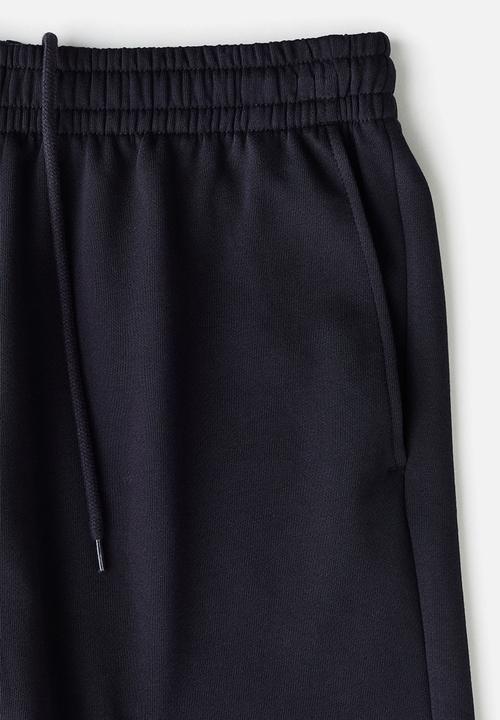 H&M - Regular fit sweatshorts - navy blue