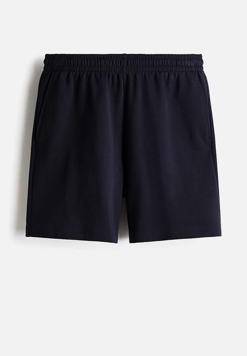 H&M - Regular fit sweatshorts - navy blue