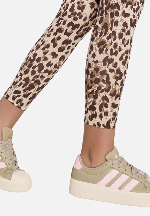 adidas Performance - Jg An Aop Leg - Crystal Linen/Khaki Six/Dark Brown