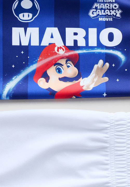 H&M - 2-piece football set - blue/super mario