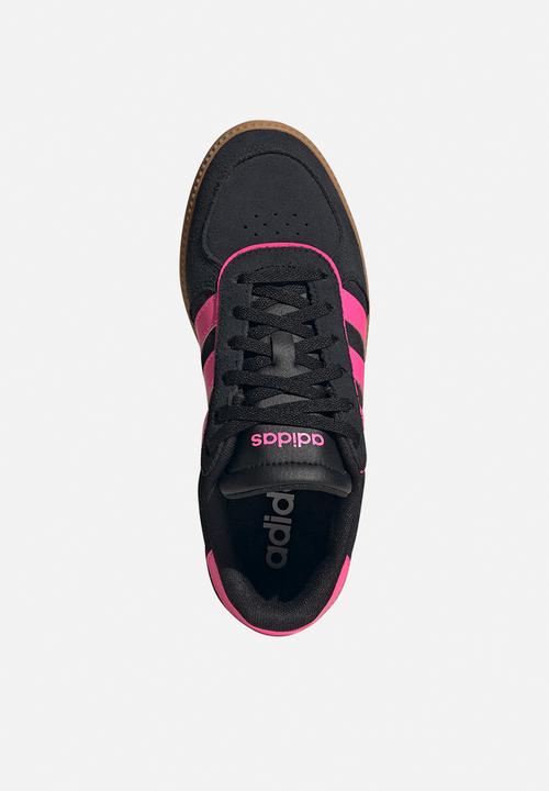 adidas Performance - Breaknet Sleek J - Core Black/Lucid Pink/Core Black