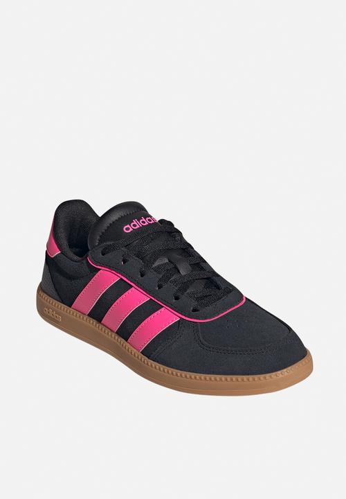 adidas Performance - Breaknet Sleek J - Core Black/Lucid Pink/Core Black