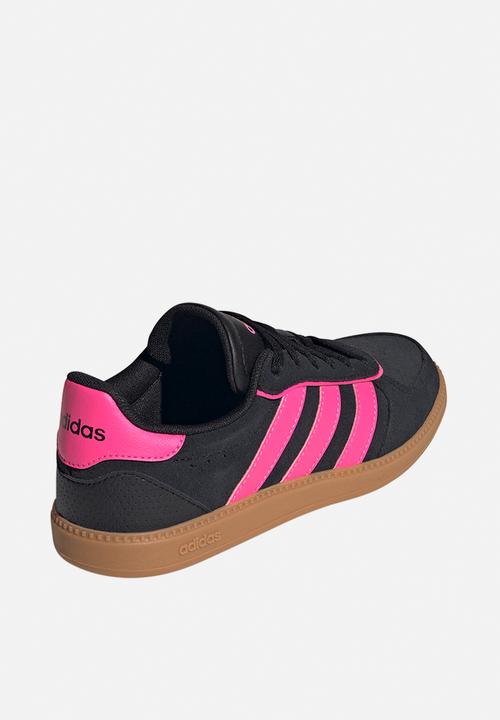 adidas Performance - Breaknet Sleek J - Core Black/Lucid Pink/Core Black