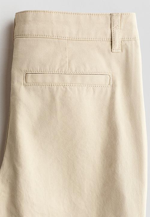 H&M - Twill chinos - beige