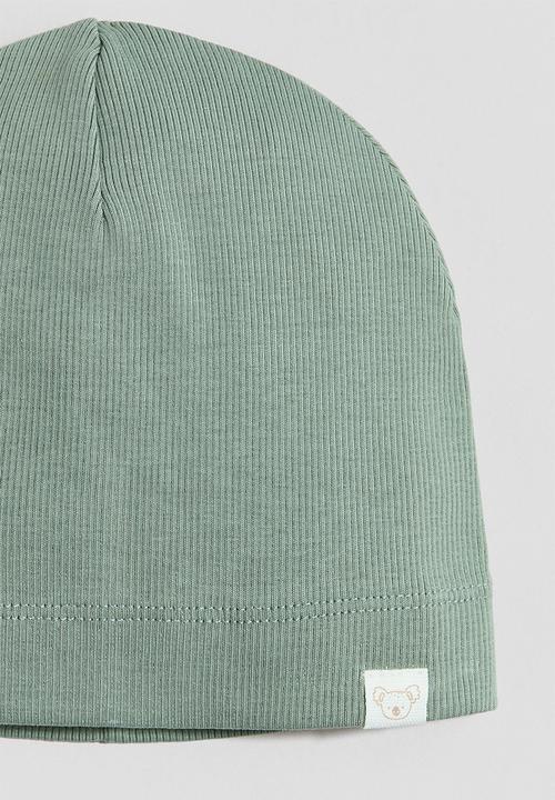 H&M - Cotton jersey beanie - dusty green
