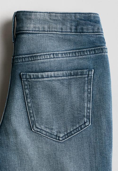 H&M - Baggy fit bootcut leg jeans - denim blue