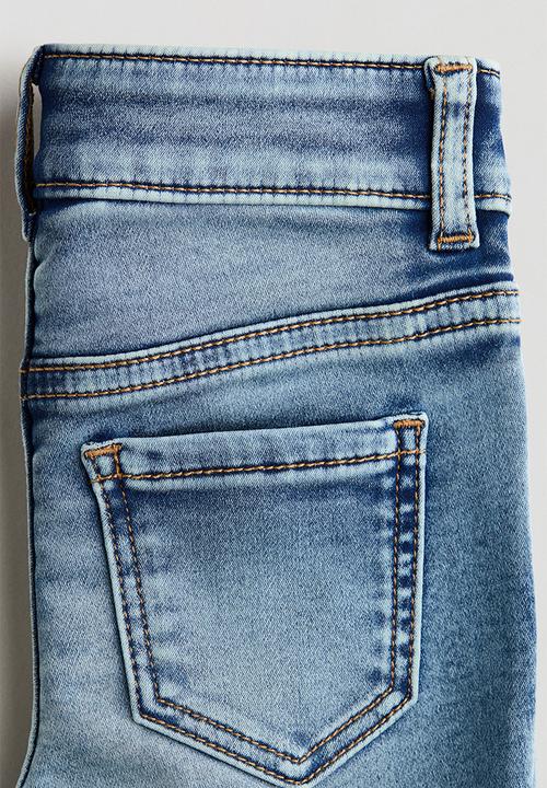 H&M - Super soft flared leg jeans - denim blue