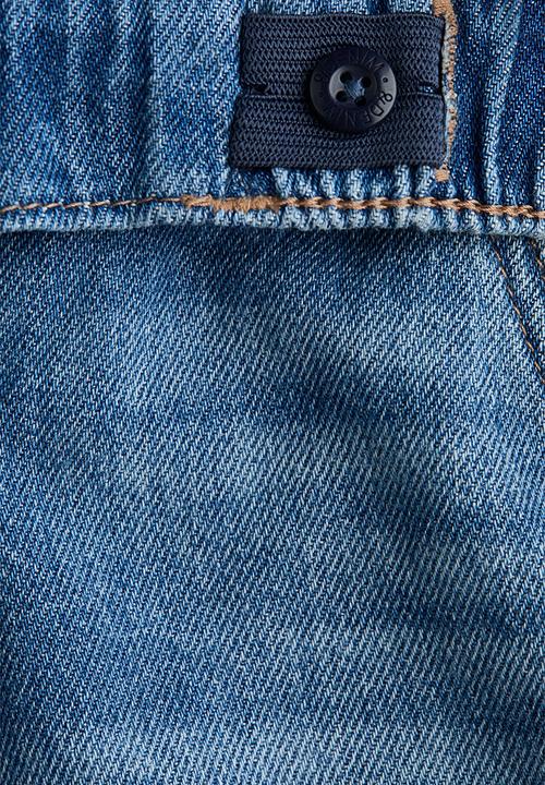 H&M - Cotton denim joggers - denim blue