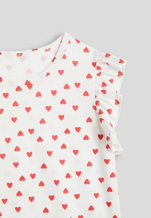 Pop Candy - 3 pack frilled sleeve tees - multi